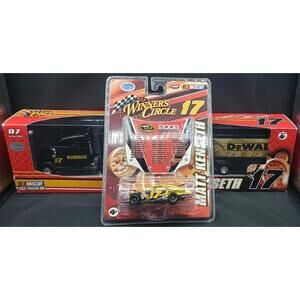 NASCAR Winners Circle Rig Matt Kenseth #17 DeWalt Black Semi Trailer & Car